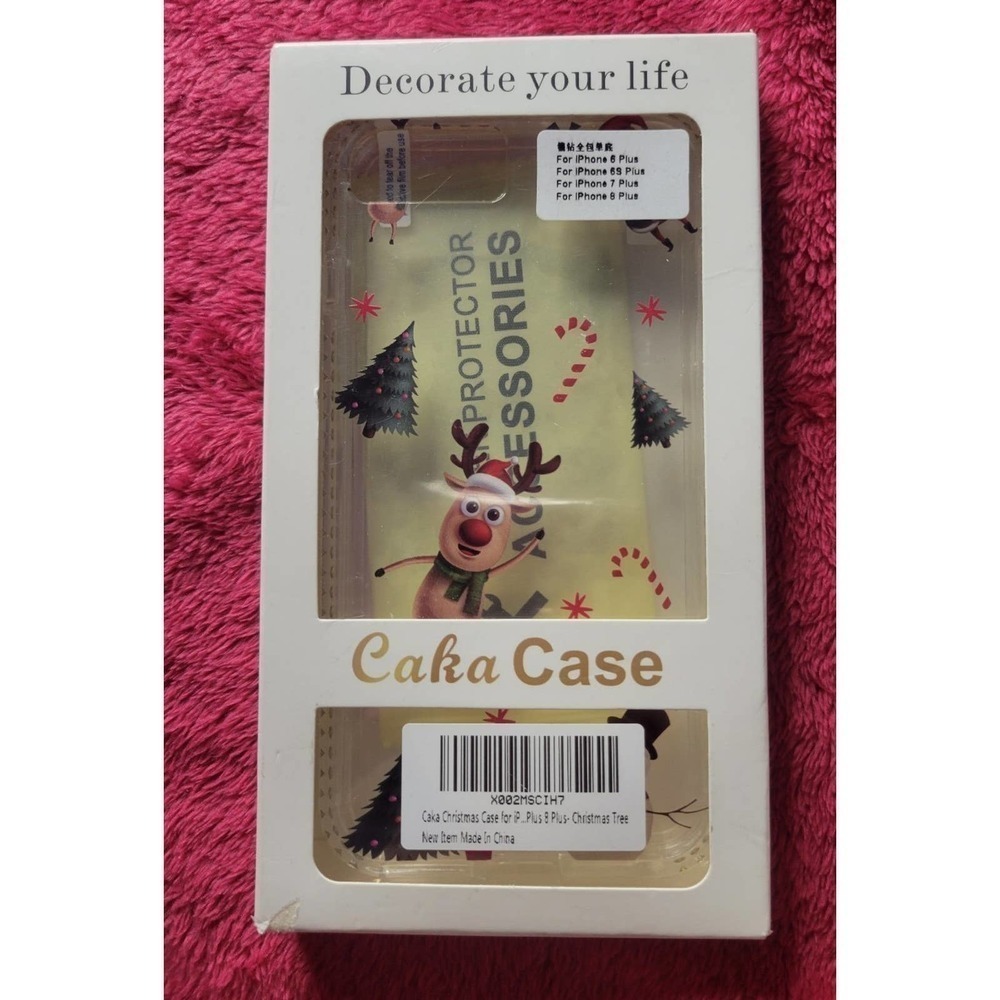 iphone 6 ,6s ,7, 8 plus case Christmas